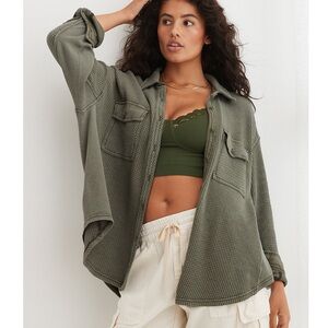 COPY - Aerie LumberJane Waffle Shirt